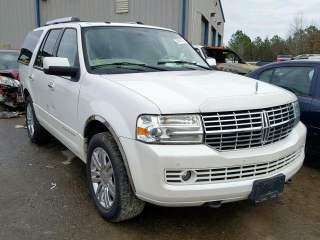 5LMJJ2H55AEJ01884 - 2010 LINCOLN NAVIGATOR 白色 照片 1