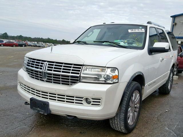 5LMJJ2H55AEJ01884 - 2010 LINCOLN NAVIGATOR 白色 照片 2