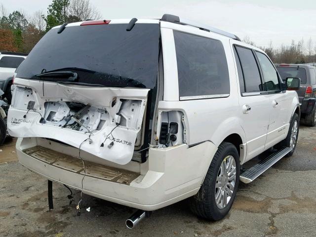 5LMJJ2H55AEJ01884 - 2010 LINCOLN NAVIGATOR 白色 照片 4