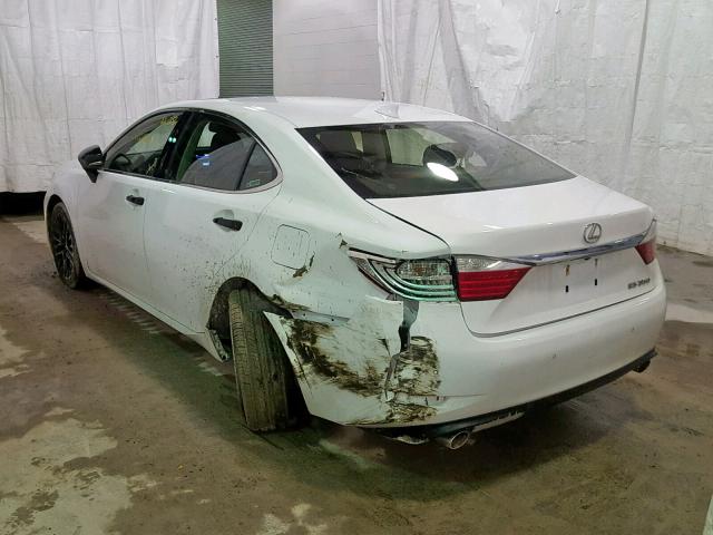 JTHBK1GG5F2182818 - 2015 LEXUS ES 350 WHITE photo 3