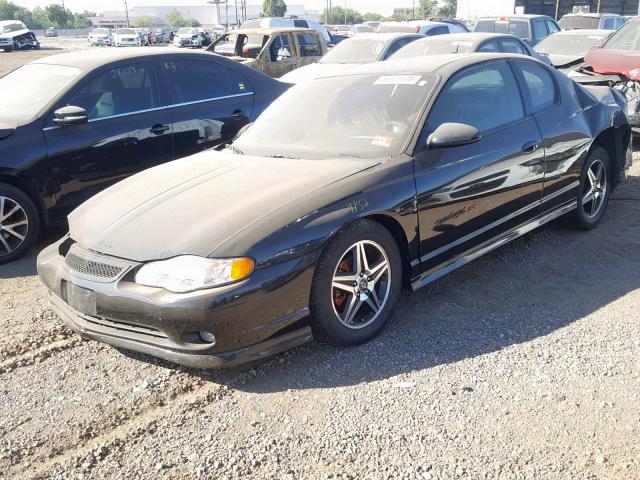 2G1WZ121959253495 - 2005 CHEVROLET MONTE CARL BLACK photo 2