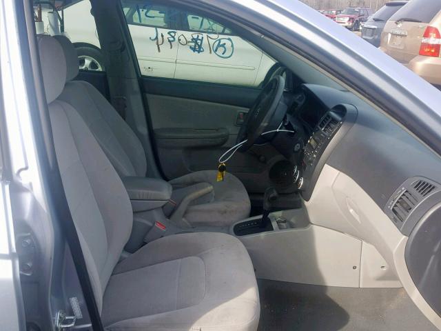 KNAFE121885524273 - 2008 KIA SPECTRA EX BLUE photo 5