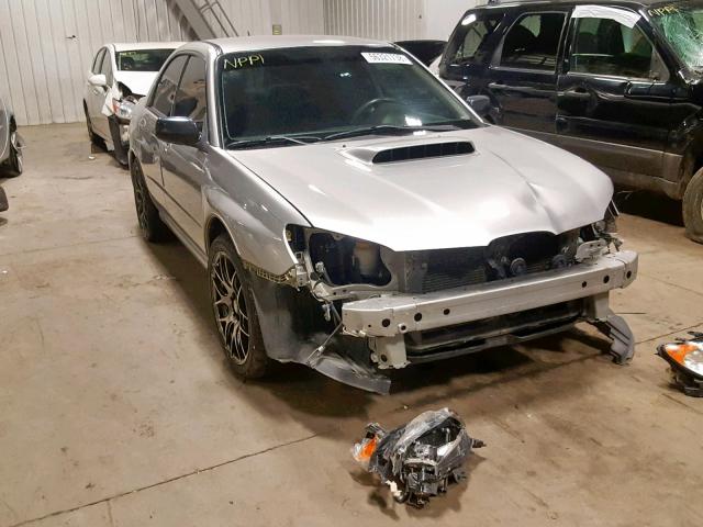 JF1GD75657G500932 - 2007 SUBARU IMPREZA WR SILVER photo 1