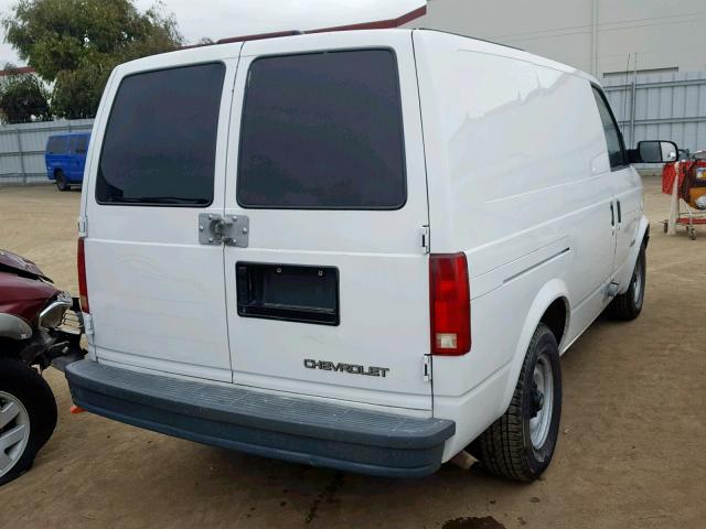 1GCDM19W1YB192662 - 2000 CHEVROLET ASTRO WHITE photo 4