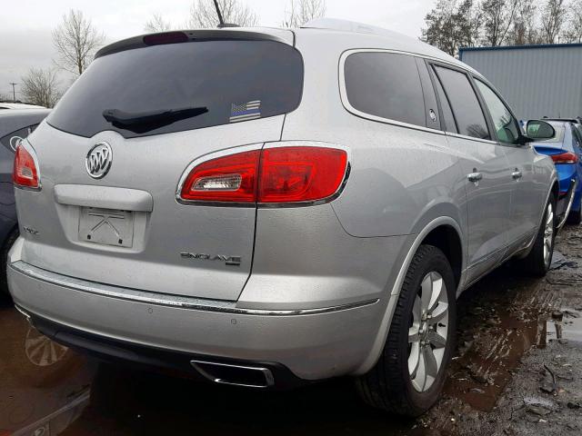 5GAKVCKD4GJ286310 - 2016 BUICK ENCLAVE SILVER photo 4