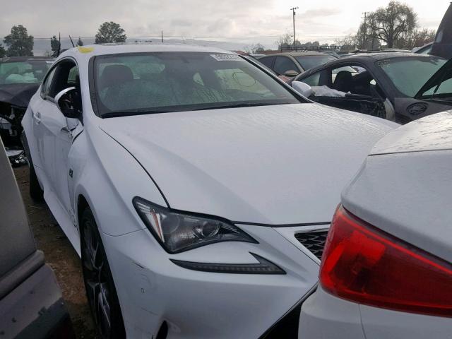 JTHHA5BC0G5004646 - 2016 LEXUS RC 200T WHITE photo 1