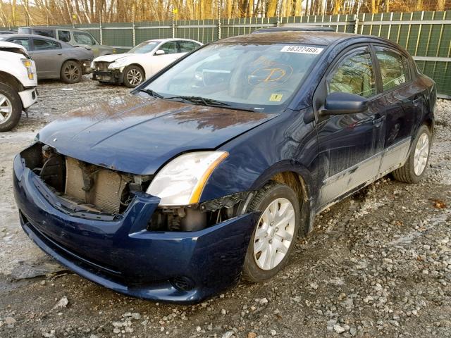 3N1AB6AP0AL711878 - 2010 NISSAN SENTRA 2.0 BLUE photo 2