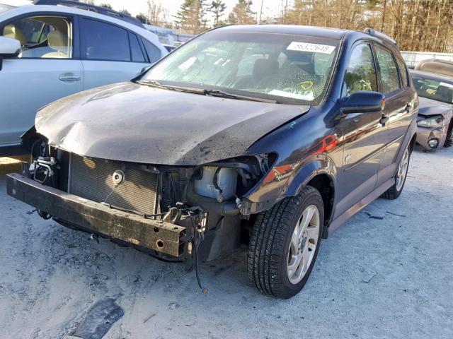 5Y2SL65857Z424250 - 2007 PONTIAC VIBE BLUE photo 2