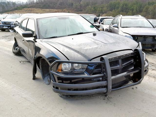 2C3CDXAT0CH200898 - 2012 DODGE CHARGER PO BLACK photo 1