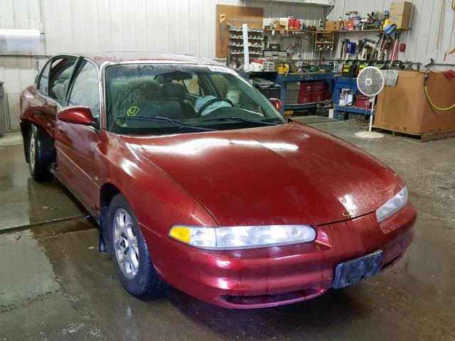 1G3WS52H22F222219 - 2002 OLDSMOBILE INTRIGUE G MAROON photo 1