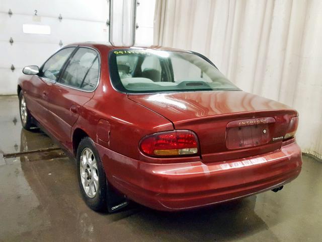 1G3WS52H22F222219 - 2002 OLDSMOBILE INTRIGUE G MAROON photo 3