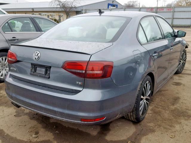 3VWB17AJ5GM414871 - 2016 VOLKSWAGEN JETTA SPOR GRAY photo 4