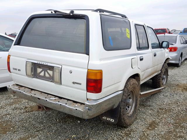 JT3VN39W0L0018538 - 1990 TOYOTA 4RUNNER VN WHITE photo 4