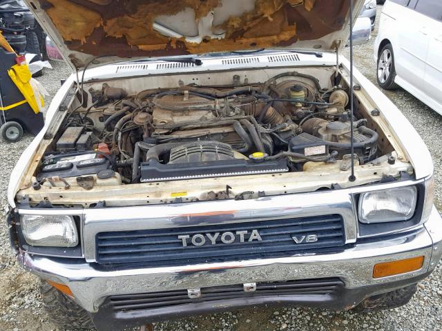 JT3VN39W0L0018538 - 1990 TOYOTA 4RUNNER VN WHITE photo 7