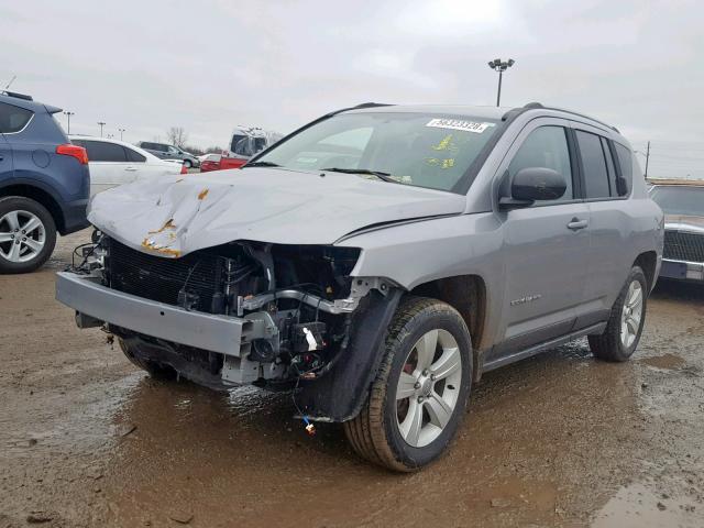 1C4NJCBA8GD687516 - 2016 JEEP COMPASS SP ვერცხლისფერი ფოტო 2