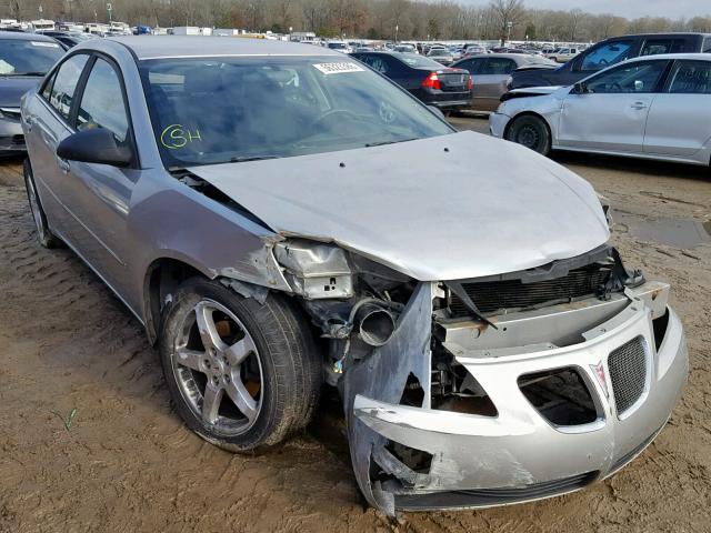 1G2ZH558264209659 - 2006 PONTIAC G6 GT SILVER photo 1