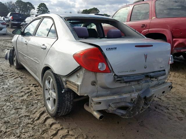 1G2ZH558264209659 - 2006 PONTIAC G6 GT SILVER photo 3