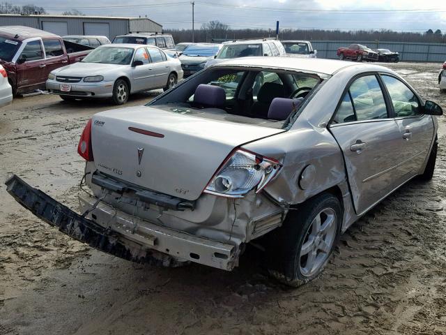 1G2ZH558264209659 - 2006 PONTIAC G6 GT SILVER photo 4