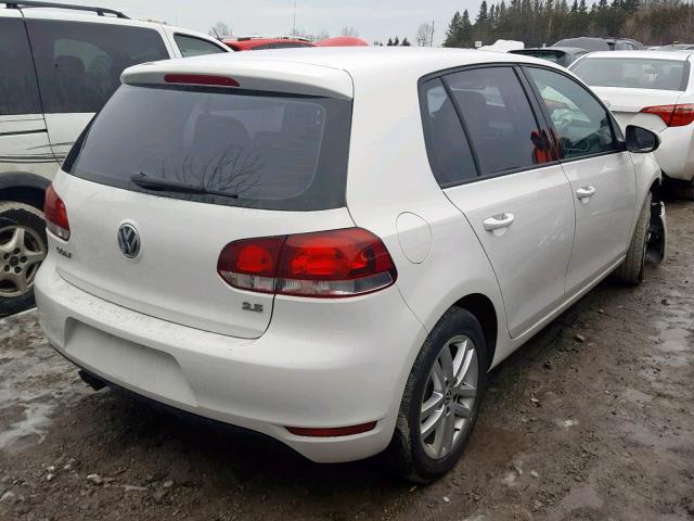 WVWDA7AJ3BW026140 - 2011 VOLKSWAGEN GOLF 白色 照片 4