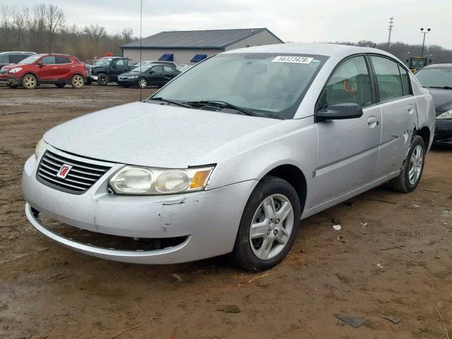 1G8AJ55F06Z208972 - 2006 SATURN ION LEVEL SILVER photo 2