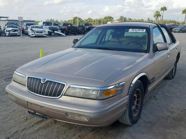 2MELM75W7VX607544 - 1997 MERCURY GRAND MARQ TAN photo 2