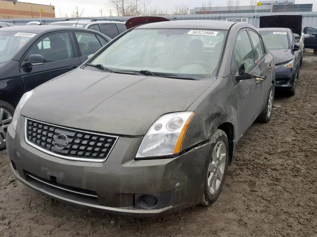 3N1AB61E47L629384 - 2007 NISSAN SENTRA 2.0 BROWN photo 2