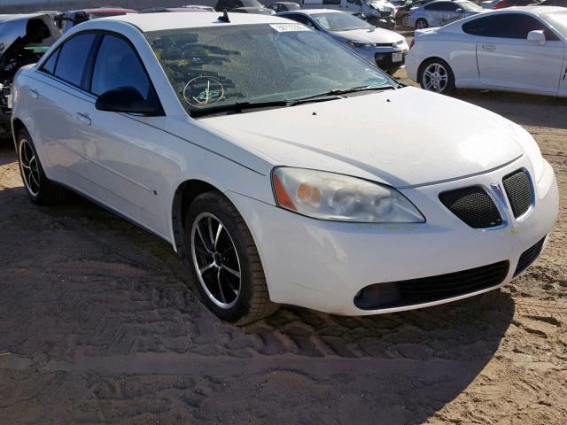 1G2ZH57N384111844 - 2008 PONTIAC G6 GT WHITE photo 1