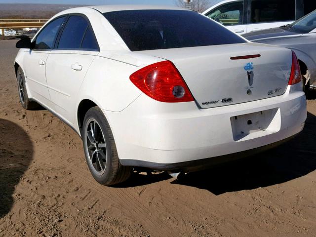 1G2ZH57N384111844 - 2008 PONTIAC G6 GT WHITE photo 3