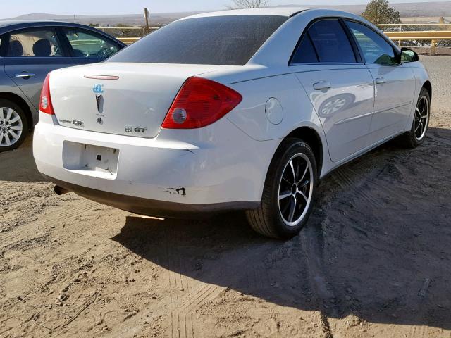 1G2ZH57N384111844 - 2008 PONTIAC G6 GT WHITE photo 4