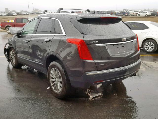 1GYKNDRSXJZ154860 - 2018 CADILLAC XT5 LUXURY BLACK photo 3