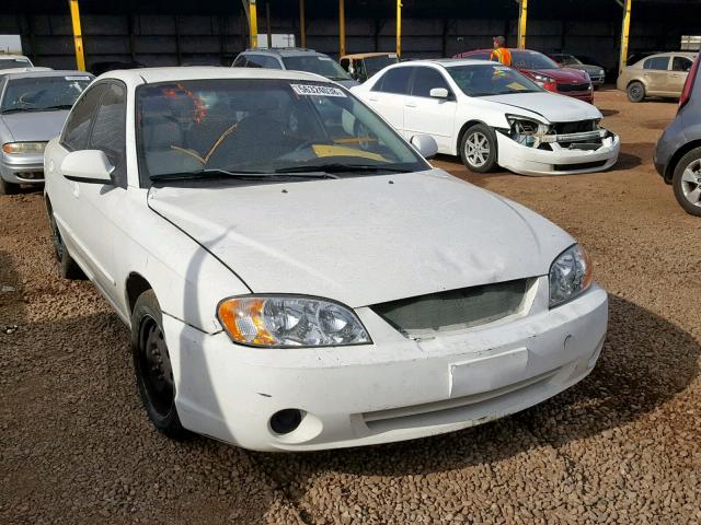 KNAFB121X35264640 - 2003 KIA SPECTRA BA WHITE photo 1