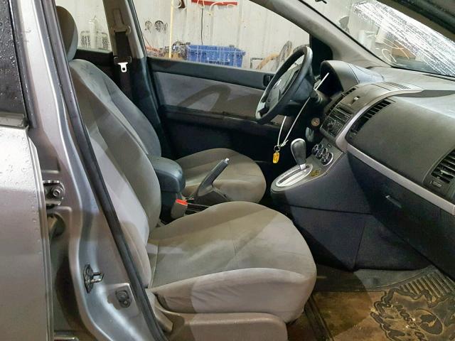 3N1AB6AP7CL782854 - 2012 NISSAN SENTRA 2.0 SILVER photo 5