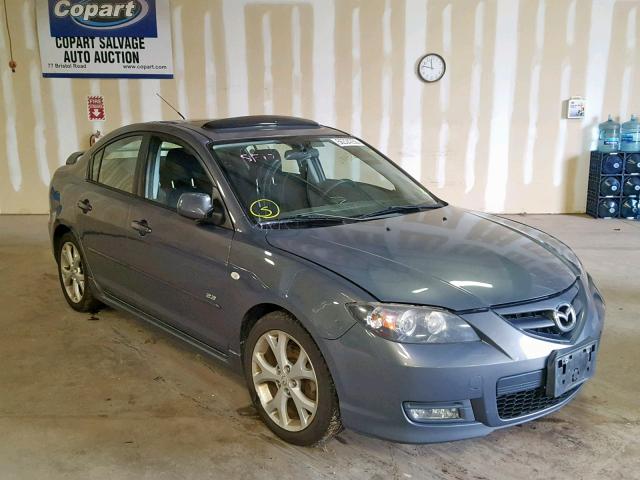 JM1BK324981157696 - 2008 MAZDA 3 S GRAY photo 1