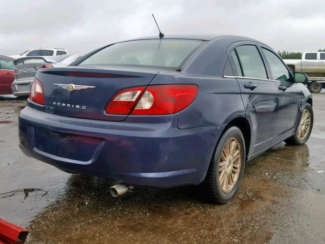 1C3LC56K77N531949 - 2007 CHRYSLER SEBRING TO BLUE photo 4