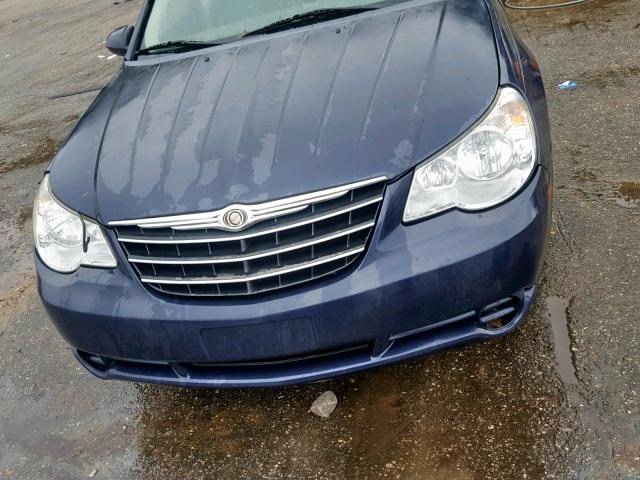 1C3LC56K77N531949 - 2007 CHRYSLER SEBRING TO BLUE photo 9