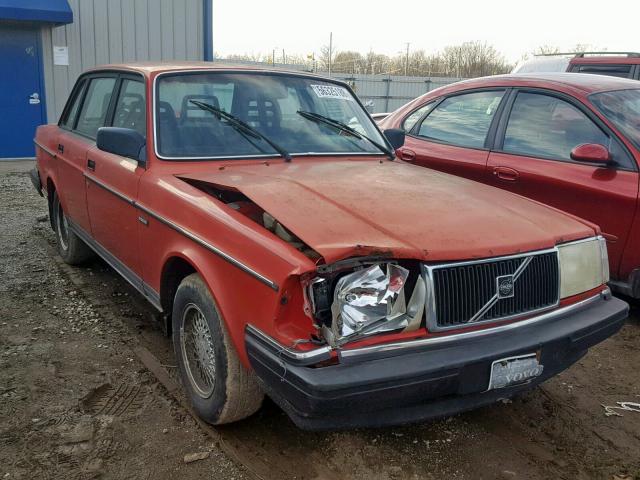 YV1AS8803P1488313 - 1993 VOLVO 240 RED photo 1