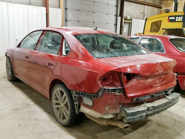 1VWAT7A35GC051772 - 2016 VOLKSWAGEN PASSAT S Շագանակագույն լուսանկար 3