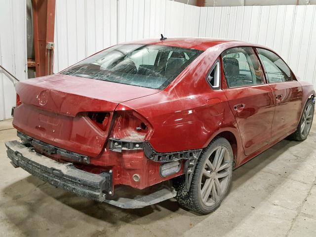 1VWAT7A35GC051772 - 2016 VOLKSWAGEN PASSAT S Շագանակագույն լուսանկար 4