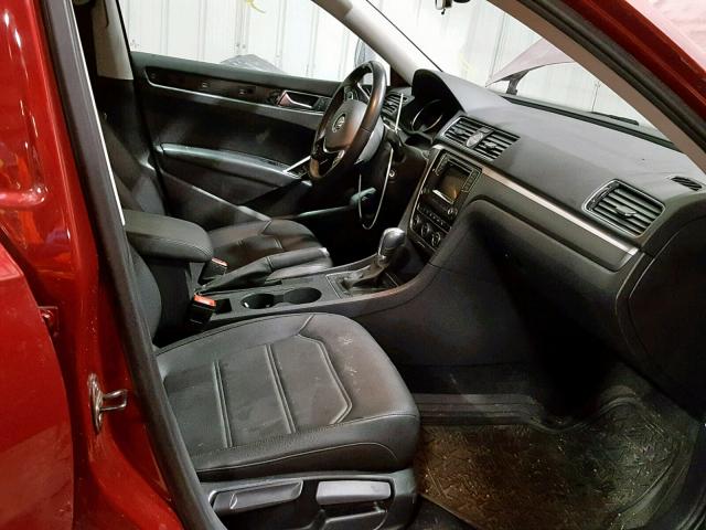 1VWAT7A35GC051772 - 2016 VOLKSWAGEN PASSAT S Շագանակագույն լուսանկար 5