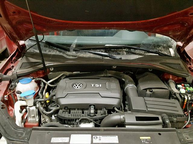 1VWAT7A35GC051772 - 2016 VOLKSWAGEN PASSAT S Շագանակագույն լուսանկար 7