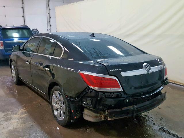 1G4GC5EGXAF265687 - 2010 BUICK LACROSSE C BLACK photo 3