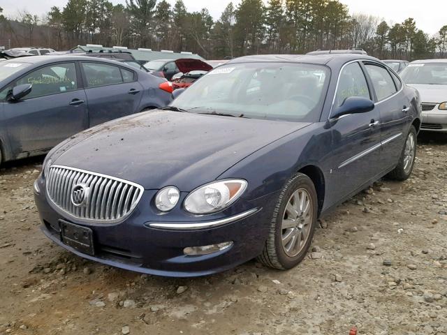 2G4WC582X81371070 - 2008 BUICK LACROSSE C BLUE photo 2