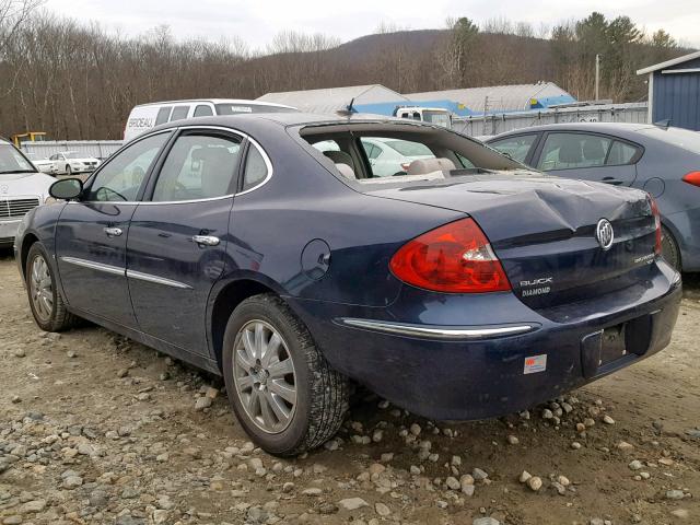 2G4WC582X81371070 - 2008 BUICK LACROSSE C BLUE photo 3