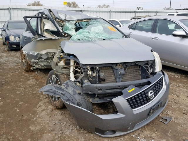 3N1AB61E68L689183 - 2008 NISSAN SENTRA 2.0 GRAY photo 1