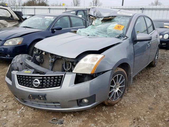 3N1AB61E68L689183 - 2008 NISSAN SENTRA 2.0 GRAY photo 2