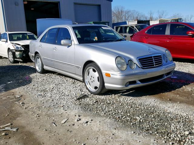 WDBJF70J91B326680 - 2001 MERCEDES-BENZ E 430 SILVER photo 1