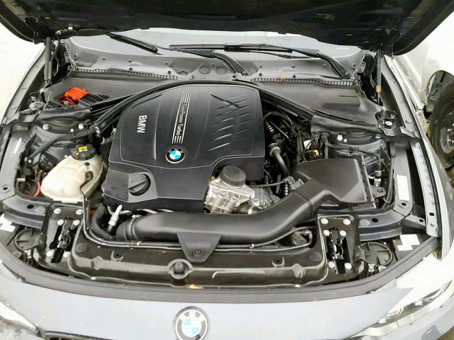 WBA3R1C55EK192315 - 2014 BMW 435 I GRAY photo 7