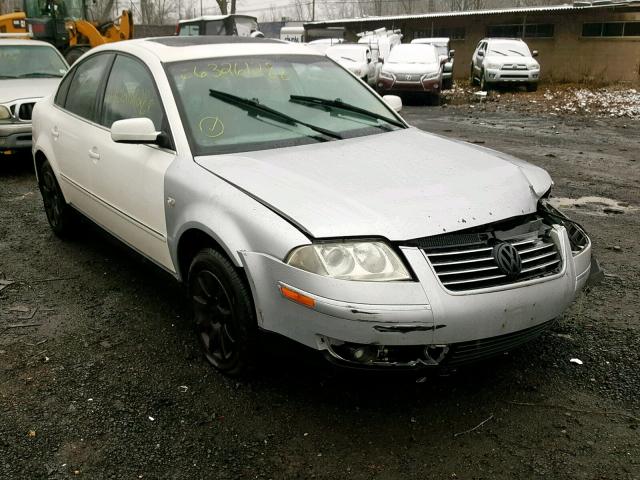 WVWPD63B23P090590 - 2003 VOLKSWAGEN PASSAT GLS WHITE photo 1