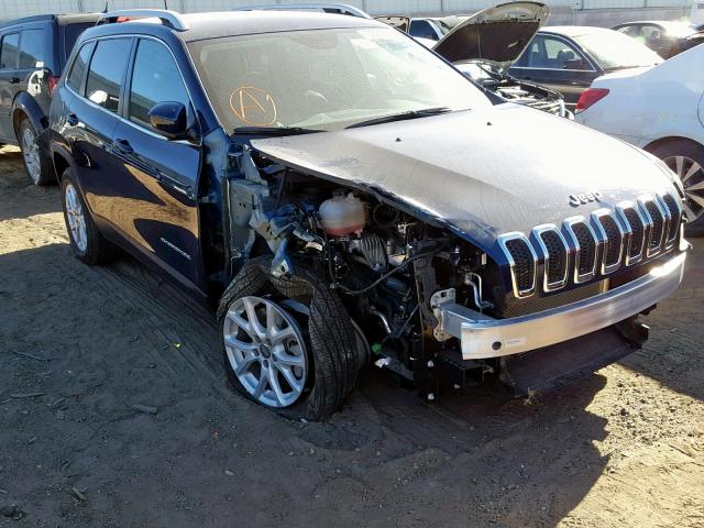 1C4PJLLB9JD584435 - 2018 JEEP CHEROKEE L BLUE photo 1