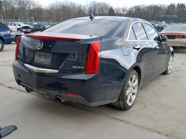 1G6AG5RX6D0170448 - 2013 CADILLAC ATS BLACK photo 4